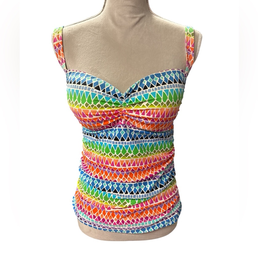 2PC Set La Blanca Rainbow 🌈 Geometric full spectrum design